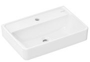 Раковина Hansgrohe Xanuia Q Compact 55х37 см c отверстием без перелива керамика SmartClean белый 61122450
