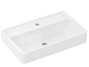 Раковина Hansgrohe Xanuia Q Compact 60х37 см c отверстием без перелива керамика SmartClean белый 61126450