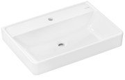Раковина Hansgrohe Xanuia Q 70х48 см c отверстием без перелива керамика SmartClean белый 61134450