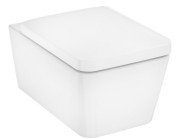 Унитаз подвесной Hansgrohe EluPura Q 36х54 см с крышкой керамика SmartClean белый 61117450