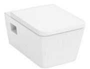 Підвісний унітаз Hansgrohe EluPura Original Q AquaChannel Flush 36х54 см з кришкою кераміка білий 60289450