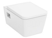 Підвісний унітаз Hansgrohe EluPura Original Q AquaChannel Flush 36х54 см з кришкою кераміка білий 60208450