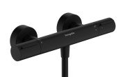 Термостат для душу Hansgrohe Ecostat Element двовентильний чорний матовий 13346670