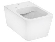 Унитаз подвесной Hansgrohe EluPura S безободковый 36х54 см керамика HygieneEffect белый 62022450