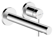 Змішувач для раковини Hansgrohe Zesis S настінний хром 74750000