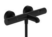 Термостат для ванної Hansgrohe Ecostat Element двовентильний чорний матовий 13347670