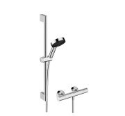 Термостат для душу Hansgrohe Ecostat Element із душовим набором Pulsify Select S EcoSmart хром 24272000