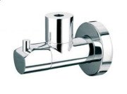 Кутовий кран McAlpine хром ANGVAL-10-CP