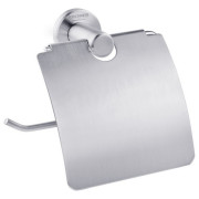 Держатель для туалетной бумаги Kroner KRP Edelstahl Klassisch-ESG3703 с крышкой никель CV025646