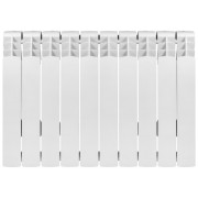 Радіатор опалення Kroner Ludwig 500Р 500/80/96 10 секцій алюміній білий CV034114