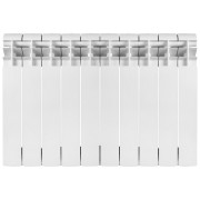 Радіатор опалення Kroner Laura 500М 500/80/96 10 секцій біметал білий CV034122