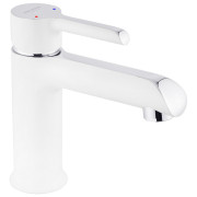 Змішувач для раковини Kroner KRP Essen-W010 одноважільний білий CV024323