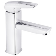 Змішувач для раковини Kroner KRM Kante-C010 одноважільний хром CV023579