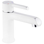 Смеситель для раковины Kroner KRP Essen-W010 однорычажный белый CV024323