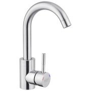 Смеситель для раковины Kroner KRP Edelstahl Klassisch-ESG011 однорычажный никель CV022999