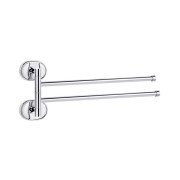 Тримач для рушників Kroner KRM Elbe-ACC2912 поворотний хром CV022871