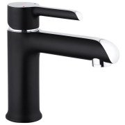 Смеситель для раковины Kroner KRP Essen-SCH010 однорычажный черный CV024322