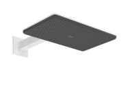 Верхній душ Hansgrohe Raindance Alive Q 34х21 см 2 режими EcoSmart із тримачем білий матовий 24551700