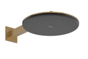 Верхний душ Hansgrohe Raindance Alive S 300 2 режима EcoSmart с держателем бронза 24541140