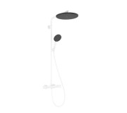 Душова стійка Hansgrohe Raindance Alive S Puro 300 1jet із термостатом білий матовий 24592700