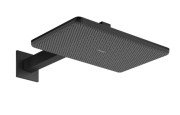 Верхній душ Hansgrohe Raindance Alive Q 34х21 см 2 режиму EcoSmart з тримачем чорний матовий 24551670