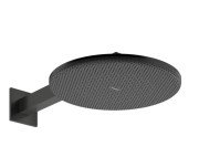 Верхній душ Hansgrohe Raindance Alive S 300 2 режими EcoSmart з тримачем чорний матовий хром 24541340