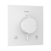 Термостат для душу прихованого монтажу Hansgrohe Ecostat Comfort E 2 споживача білий матовий 33711700