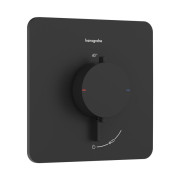 Термостат для душу прихованого монтажу Hansgrohe Ecostat Comfort Q 2 споживача чорний матовий 33713670