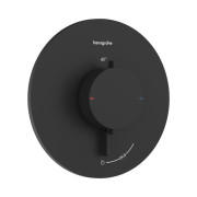 Термостат для душа скрытого монтажа Hansgrohe Ecostat Comfort S 1 потребитель черный матовый 33714670