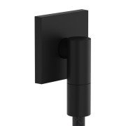 Шланговое подсоединение Hansgrohe FixFit Fine Е с обратным клапаном черный матовый 28883670