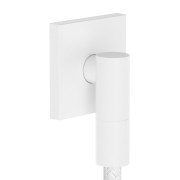 Шланговое подсоединение Hansgrohe FixFit Fine Е с обратным клапаном белый матовый 28883700