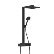 Душевая стойка Hansgrohe Raindance E 300 1jet EcoSmart с термостатом ShowerTablet черный матовый 27362670