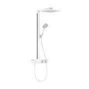 Душевая стойка Hansgrohe Raindance E 300 1jet EcoSmart с термостатом ShowerTablet белый матовый 27362700