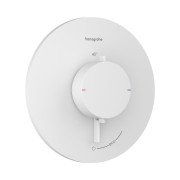 Термостат для душу прихованого монтажу Hansgrohe Ecostat Comfort S 1 споживач білий матовий 33714700