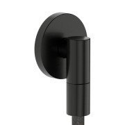 Шлангове підключення Hansgrohe FixFit Fine S із зворотним клапаном чорний матовий хром 28882340