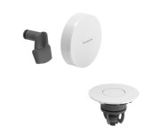 Внешняя часть для слива-перелива с наполнением для ванны Hansgrohe Exafill белый матовый 58119700