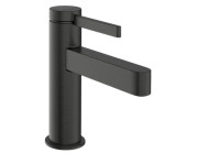 Змішувач для раковини Hansgrohe Finoris CoolStart одноважільний чорний матовий хром 76012340