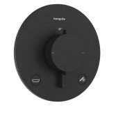 Термостат для душа скрытого монтажа Hansgrohe Ecostat Comfort S 2 потребителя черный матовый 33718670