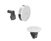 Зовнішня частина для зливу-переливу з наповненням для ванни Hansgrohe Exafill білий/хром 58119000