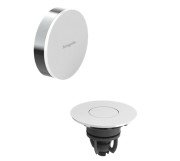 Зовнішня частина для зливу та переливу для ванни Hansgrohe Flexaplus білий/хром 58187000