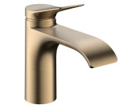 Змішувач для раковини Hansgrohe Vivenis CoolStart одноважільний бронза матова 75014140