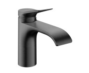 Смеситель для раковины Hansgrohe Vivenis CoolStart однорычажный черный матовый хром 75014340