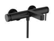 Змішувач для ванної Hansgrohe Finoris одноважільний чорний матовий хром 76420340