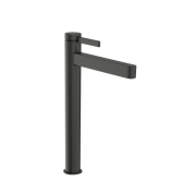 Смеситель для раковины Hansgrohe Finoris CoolStart однорычажный черный матовый хром 76072340