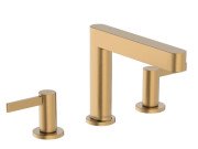 Змішувач для раковини Hansgrohe Finoris на 3 отвори бронза матова 76033140