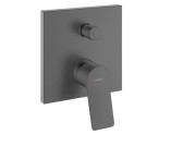 Змішувач для душу Hansgrohe Vivenis із вбудованою захисною комбінацією EN1717 чорний матовий хром 75416340