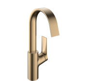 Змішувач для раковини Hansgrohe Vivenis одноважільний бронза матова 75032140