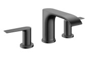 Змішувач для раковини Hansgrohe Vivenis на 3 отвори чорний матовий хром 75033340