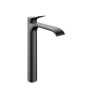 Змішувач для раковини Hansgrohe Vivenis CoolStart із донним клапаном чорний матовий хром 75044340
