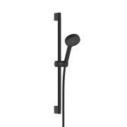 Ручной душ на штанге Hansgrohe Activera S 95 см 1 режим EcoSmart черный матовый 28041670
